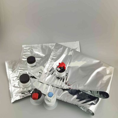 51- 20L液体BIB盒中袋铝箔透明软袋复合材质食用油蛋清汤液体包装袋