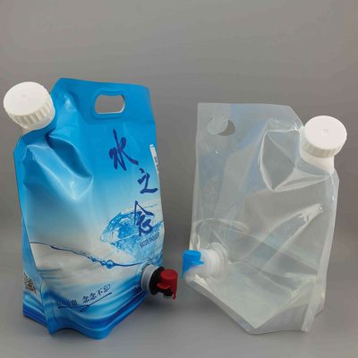 Custom Stand-up Pouch with Spout, Large Capacity for Liquids