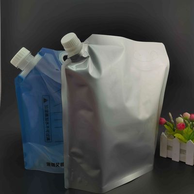 5L铝箔透明吸嘴自立袋2斤酒水袋液体包装袋饮料袋饮用水吸嘴袋