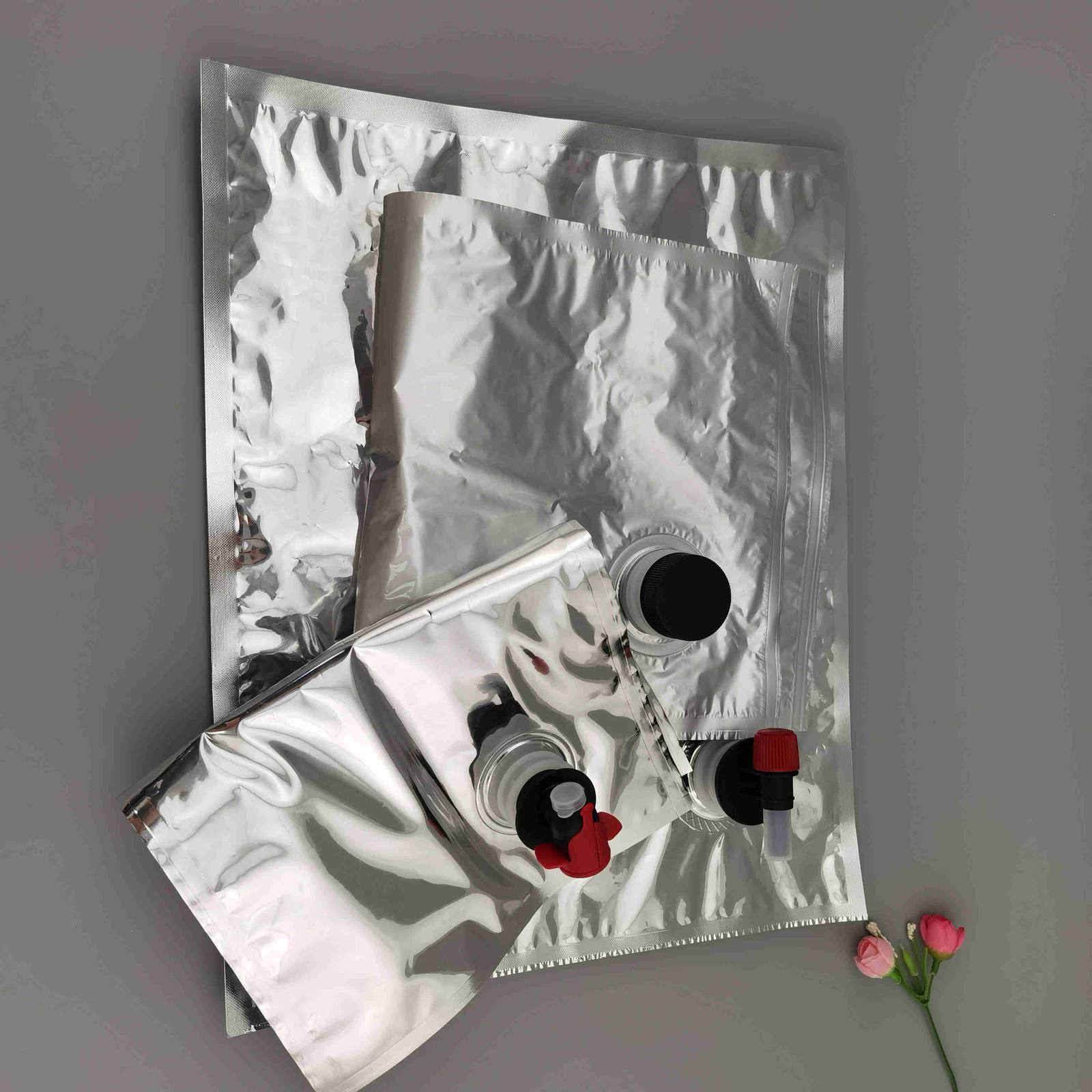 定制5kg装无菌消毒液洗手液蝶阀盒中袋 5L红酒果酱旋盖液体盒中袋