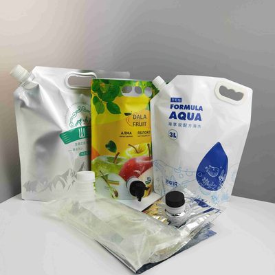 Custom Spout Pouch 1–5 L with Butterfly Valve for Juice and Red Wine