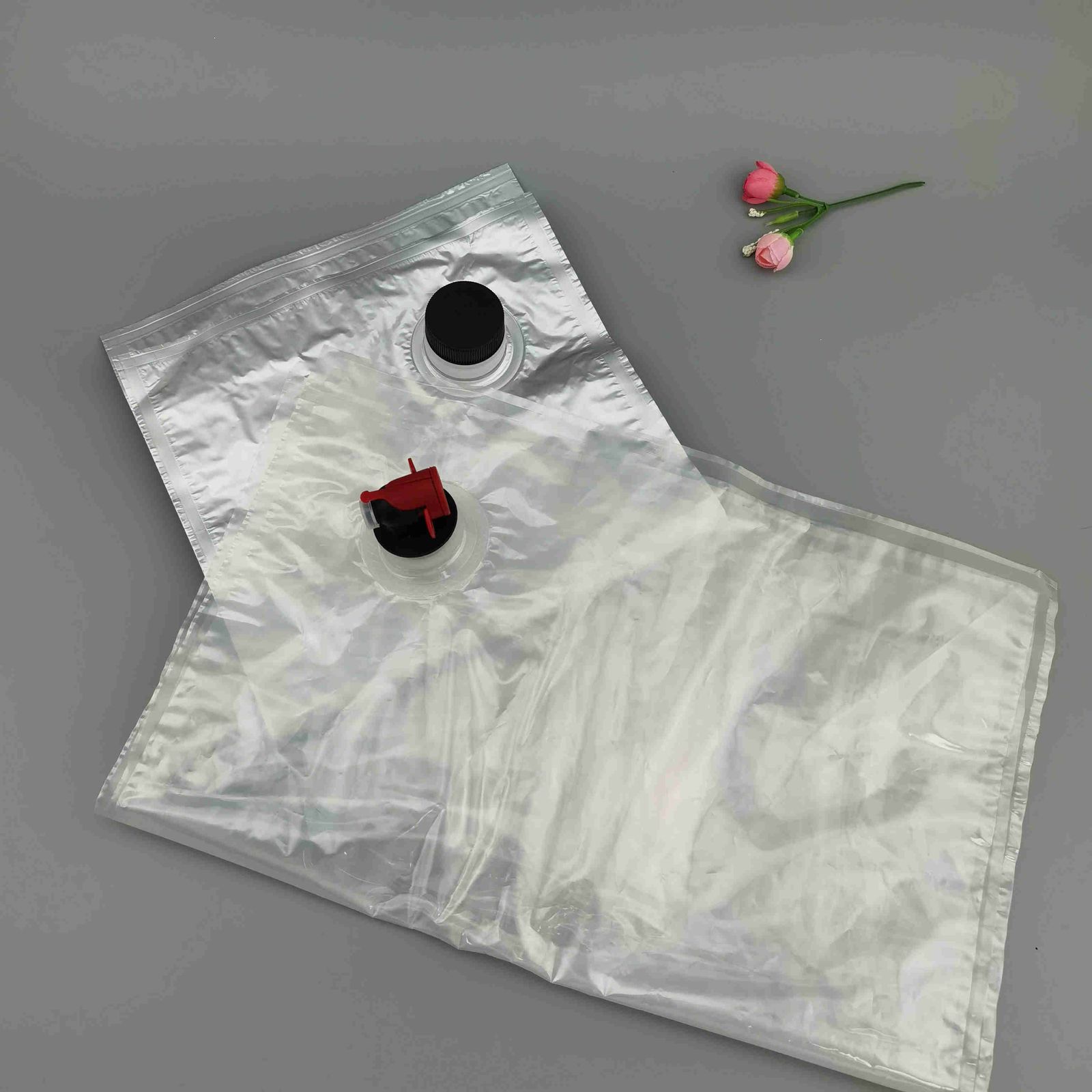 Custom Transparent Bag-in-Box 10 L with Aseptic Valve for Cooking Oil