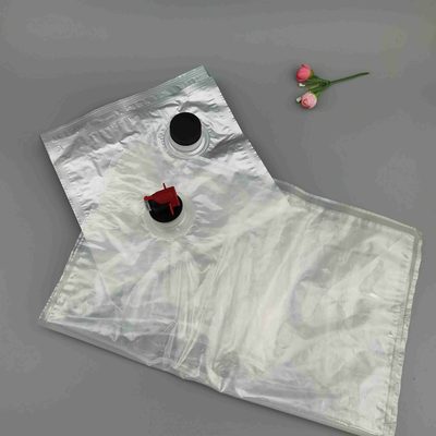 Custom Transparent Bag-in-Box 10 L with Aseptic Valve for Cooking Oil