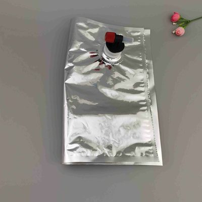 Custom Transparent Bag-in-Box 1 L, 15 kg with Aseptic Valve, Aseptic