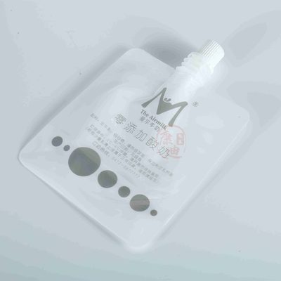 小口径吸嘴袋牛奶果汁果冻饮料包装袋酸奶儿童辅食果泥食品袋可定制