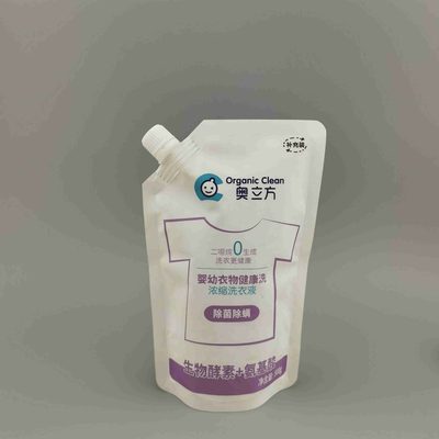 Custom Foil Stand-up Spout Pouch 1–1000 ml for Laundry Detergent