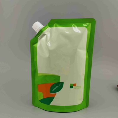 加工定制可印刷铝箔复合自立带吸嘴洗衣液洗头水液体防腐包装袋子