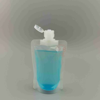 乳液分装袋试用装翻盖小样吸嘴袋10ml面膜精华化妆品防晒霜透明复合袋