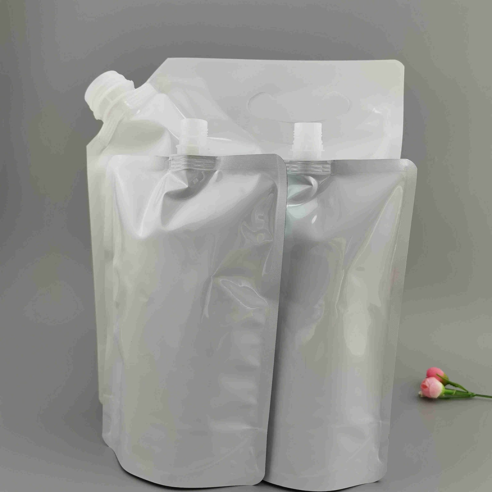 Custom Foil Stand-up Pouch 1–1000 ml with Spout for Shampoo