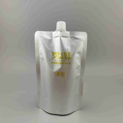 现货吸嘴饮料袋自立包装袋螺蛳粉汤豆浆奶茶果汁中药液体包装袋
