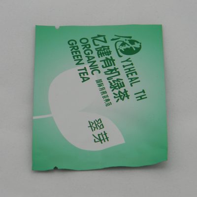 工厂定制有机绿茶包装袋铝箔真空花茶袋密封小泡袋防潮镀铝包装袋