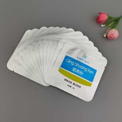 Custom Pure-Aluminium Face-Mask Pouch for Sheet Mask