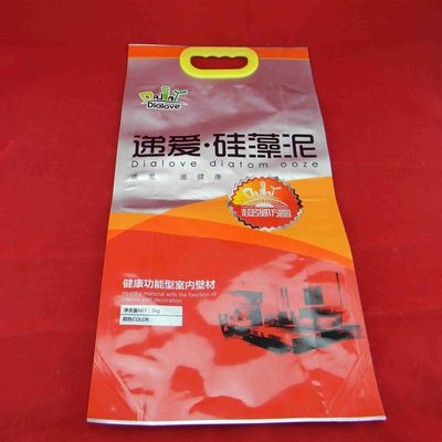 Custom Foil Packaging Pouch 5 kg, Colour-Printed for Diatom Mud