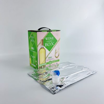 Custom Metallized Liquid Packaging Pouch 3 L for Liquids